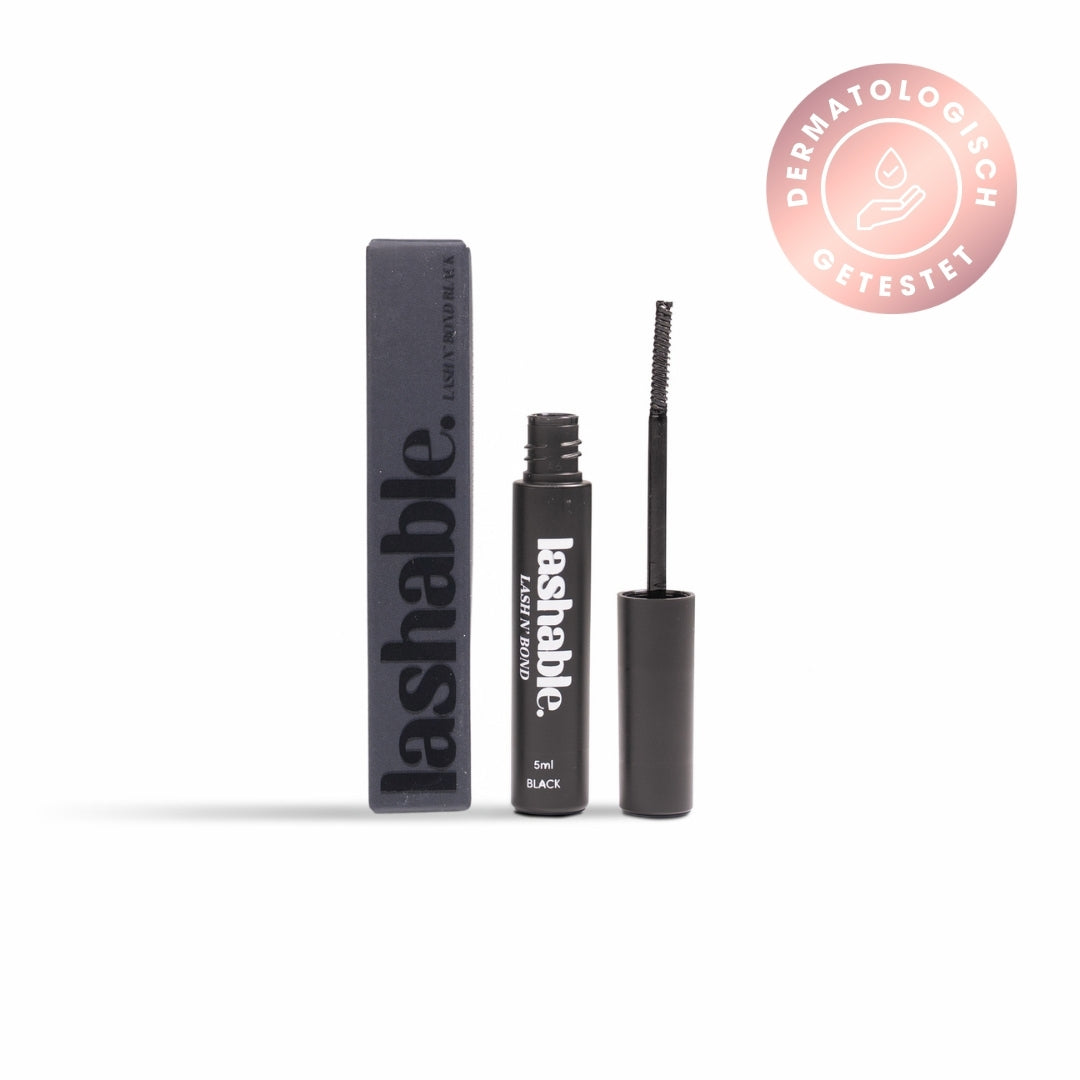 Lashable LASH N' BOND Wimpernkleber schwarz