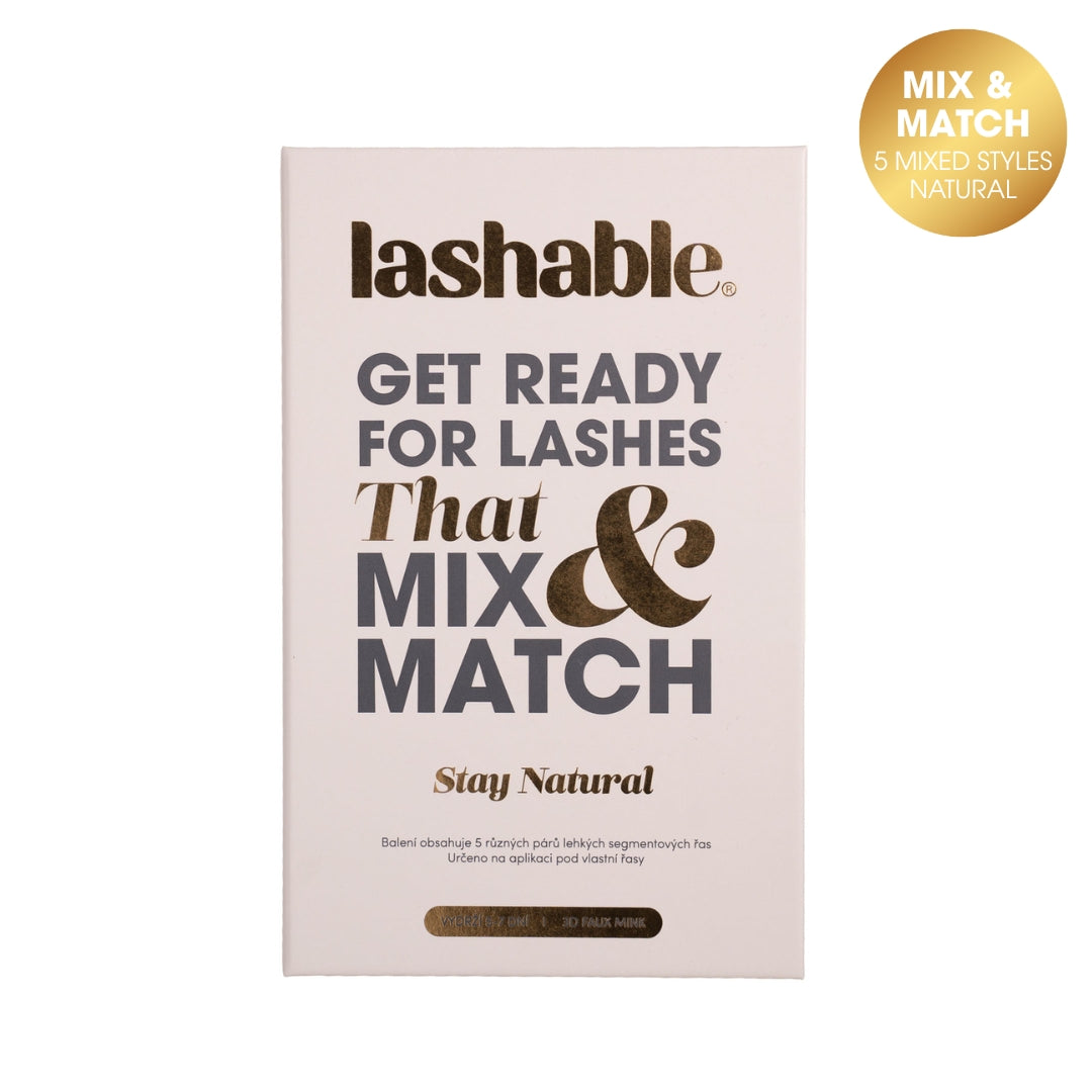 Lashable STAY NATURAL mixed box