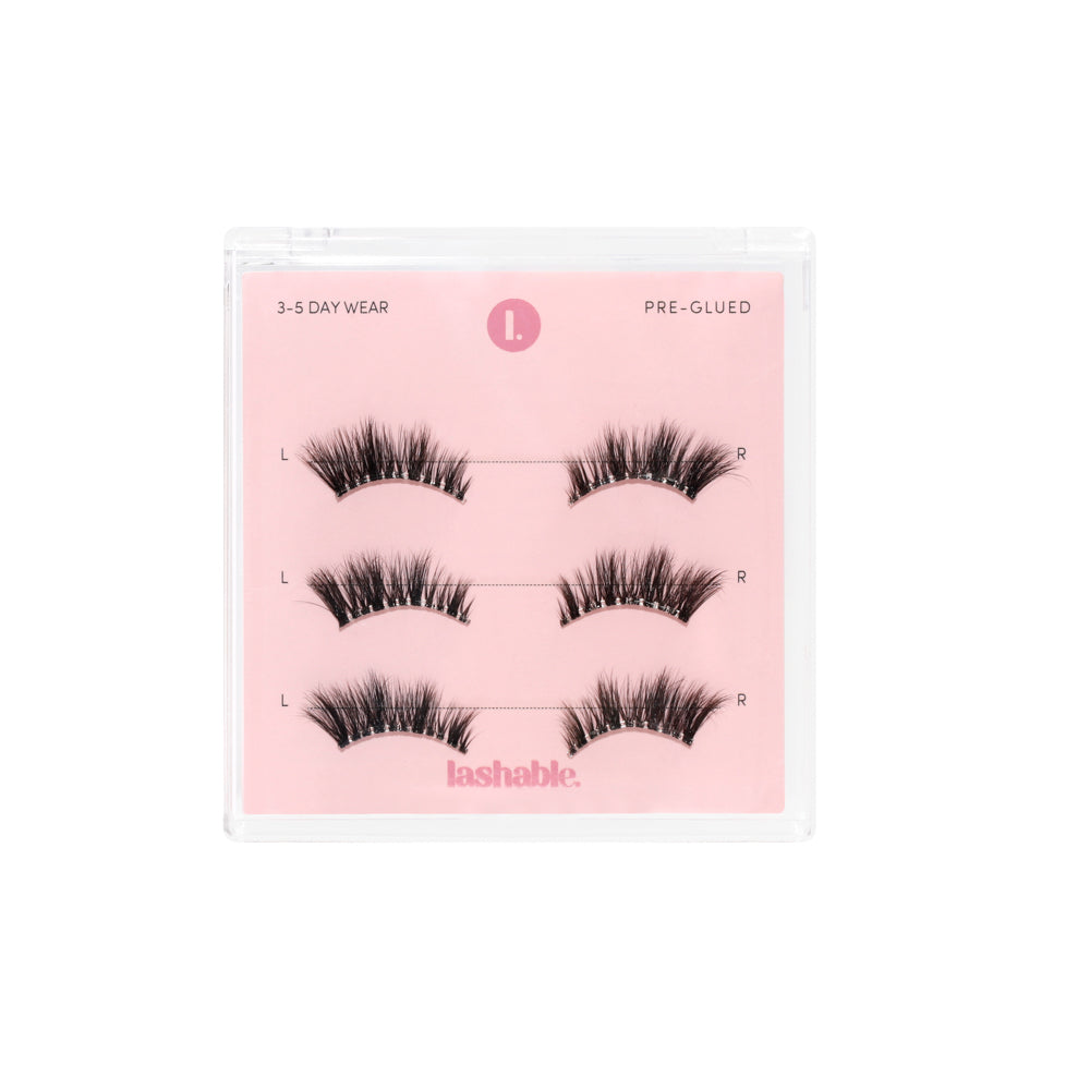 Lashable WISPY Pre-Glued Halbwimpern