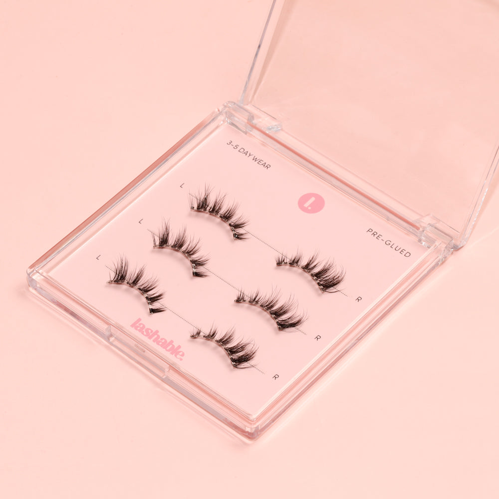 Lashable ELEGANCE Pre-Glued Halbwimpern