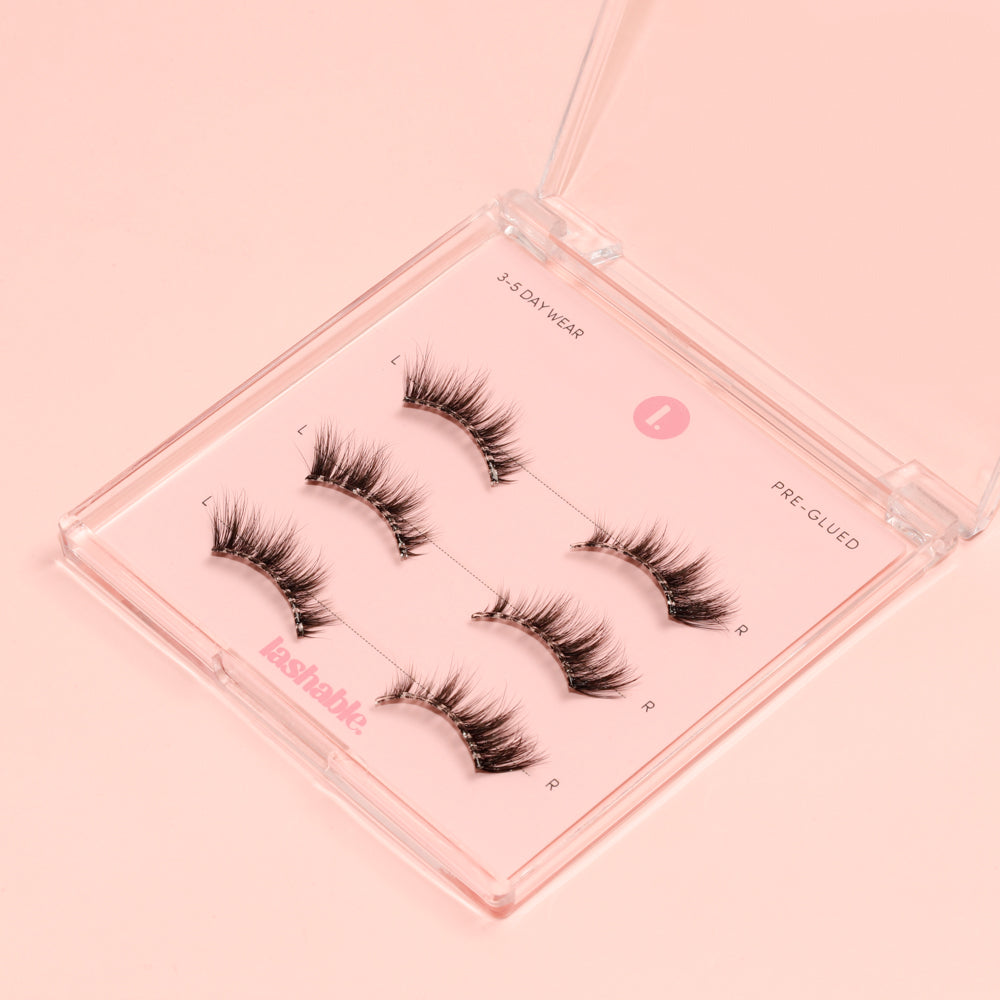 Lashable WISPY Pre-Glued Halbwimpern